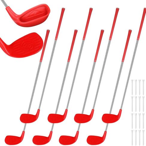 Realspring 6 Pack 36" Backyard Golf Club Set with Oversize Heads Right Hand Golf Club for Home Backyard Bucket Game Chipping Clubs Outdoor Indoor Training Practice Gift in Saudi Arabia