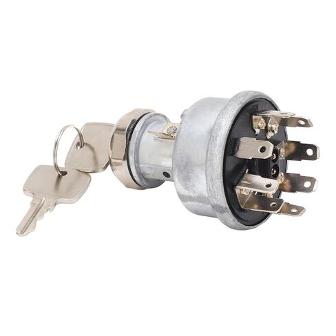 Tractor Ignition Key Switch, Tractor Start Switch Aluminum Alloy RE45963 Direct Replacement for 5055E 5065E in Kuwait