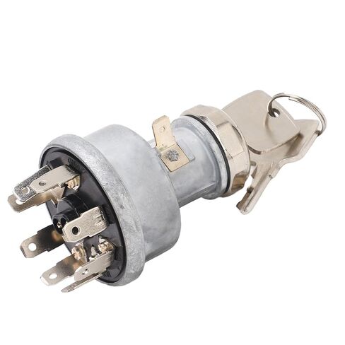 Tractor Ignition Key Switch, Tractor Start Switch Aluminum Alloy RE45963 Direct Replacement for 5055E 5065E in Kuwait