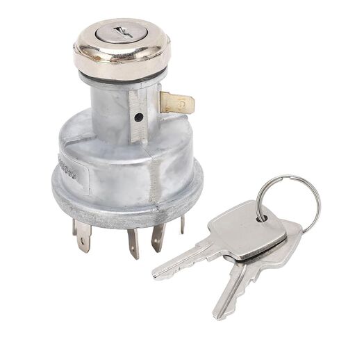 Tractor Ignition Key Switch, Tractor Start Switch Aluminum Alloy RE45963 Direct Replacement for 5055E 5065E in Kuwait