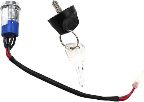 118 Pieces Switch Key for Electric Pallet Jack Forklift Ignition Key Replacement Accessories PP Waterproof Cap Suitable for Machinery, Style B in Kuwait