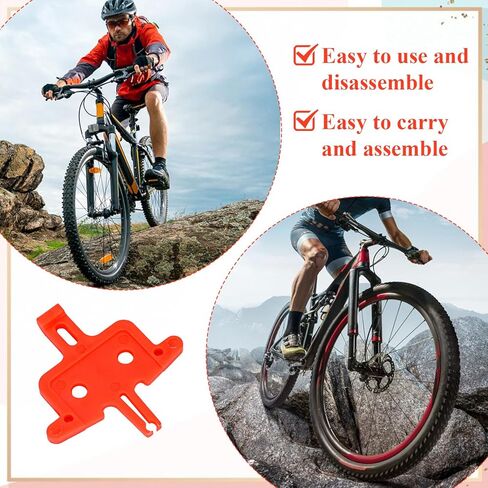 Bike Disc Brake Spacer, 6PCS Mountain Bike Brake Pads Bicycle Hydraulic Disc Pad Spreader Repair Instert Tools for MTB, Road Bikes in Kuwait