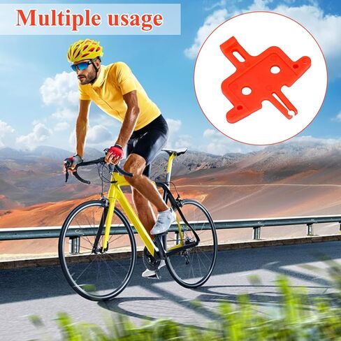 Bike Disc Brake Spacer, 6PCS Mountain Bike Brake Pads Bicycle Hydraulic Disc Pad Spreader Repair Instert Tools for MTB, Road Bikes in Kuwait