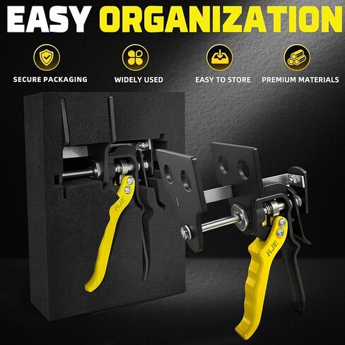 KJE 29100 Brake Caliper Compression Tool, Brake Pad Spreader for Single Dual Quad Piston Brake Pad Replacement, Heavy Duty Caliper Piston Compressor Tool Compatible with Most Cars & Light Trucks in Kuwait