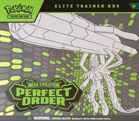 Pokémon TCG: Mega Evolution—Perfect Order Elite Trainer Box in Kuwait