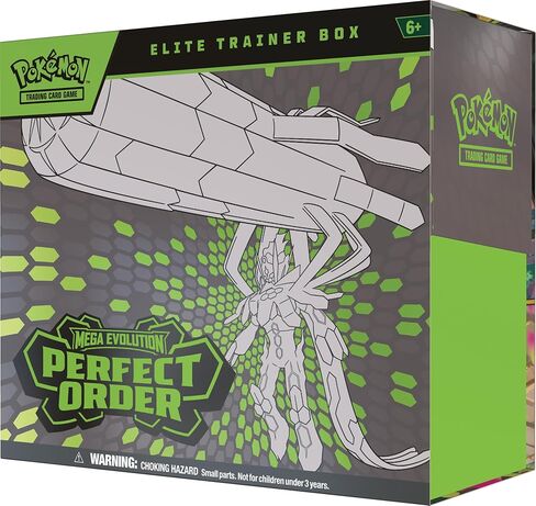 Pokémon TCG: Mega Evolution—Perfect Order Elite Trainer Box in Kuwait