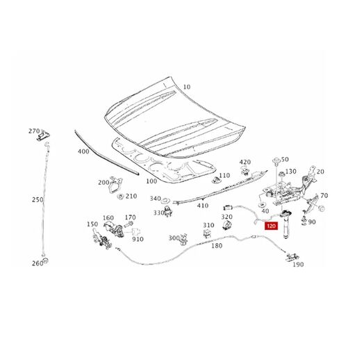A1179061000 Engine Hood Sensor Fixed Base Controller in Kuwait