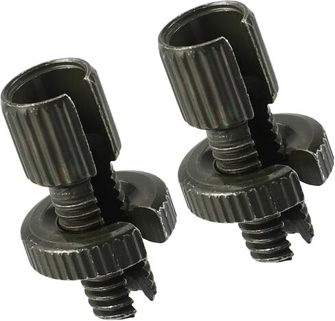 2 Pcs M8 Brake Clutch Cable Line Adjuster Screw Adjusting Bolt with Slotted for Motorcycle Bike Scooter Aluminum Alloy Army Green Replacement in Kuwait