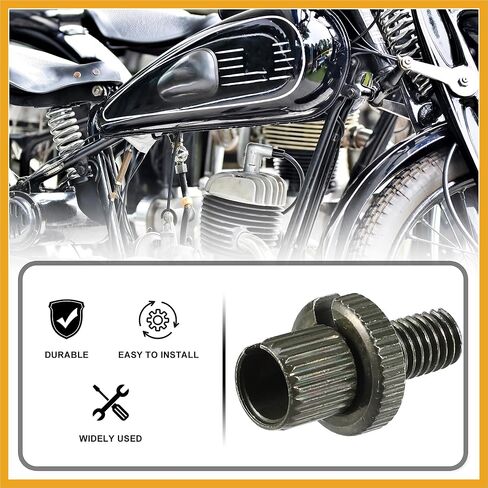 2 Pcs M8 Brake Clutch Cable Line Adjuster Screw Adjusting Bolt with Slotted for Motorcycle Bike Scooter Aluminum Alloy Army Green Replacement in Kuwait