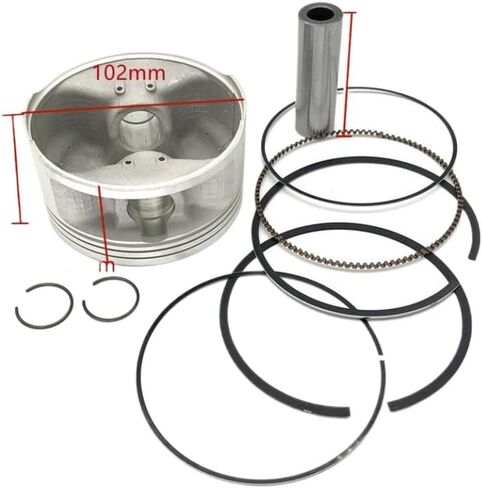 102mm Piston Ring Circlip Pin Set Compatible with Hisun 700cc HS700 Massimo Bennche Qlink ATV Quad in Kuwait