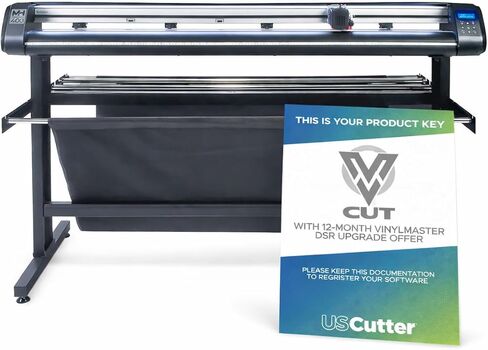 قاطع الفينيل الاحترافي USCutter MH400 مقاس 53 بوصة مع قطع كفاف ARMS، وسير عمل الباركود، وتثبيت الفراغ (يتضمن البرنامج) in Kuwait