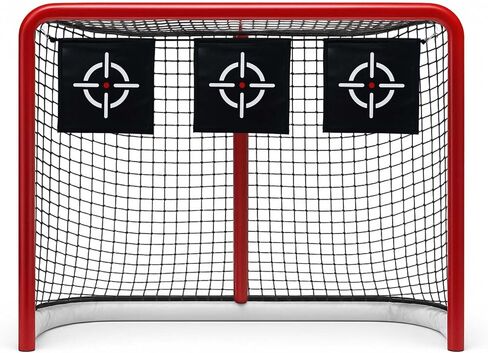 Ice Hockey Target: 10"x10" Quick Install Waterproof Shooting Training Aid Improve Accuracy for Outdoor Indoor Teens Adult Players - Only 1 Pieces in Saudi Arabia
