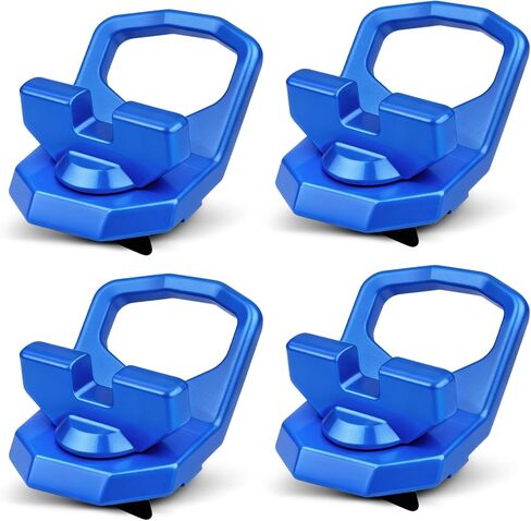 Lock & Ride Max D-Rings Set of 4 – Silver – Fits 2024-2025 Polaris Xpedition (XP, XP5 ADV, ADV5) & Ranger (XD 1500, Crew XD 1500) – Replaces OEM 2889620/2890894 in Kuwait