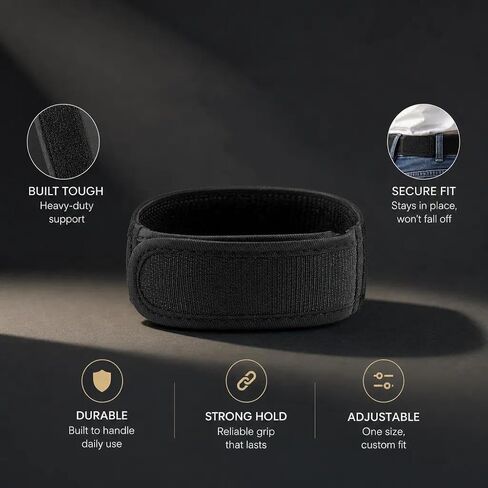 No Buckle Elastic Belt For Men, Fits 1.5 Inch Belt Loops, Comfortable And Easy To Use in Kuwait