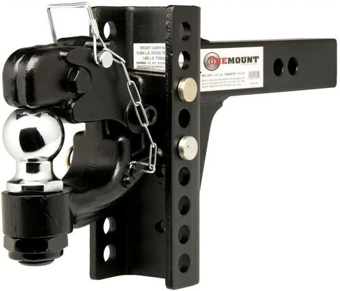 One-Mount #10015 Adjustable Mount, with 2-5/16" Pintle Combo in Kuwait