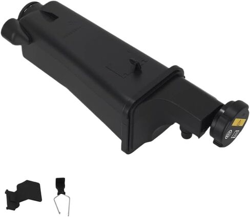 Coolant Reservoir Tank Compatible with E46 316i 318d 320d 330d and X5 E53 Models - Replaces OEM Part Numbers 17117573780 and 17112249365 in Kuwait