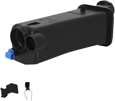 Coolant Reservoir Tank Compatible with E46 316i 318d 320d 330d and X5 E53 Models - Replaces OEM Part Numbers 17117573780 and 17112249365 in Kuwait