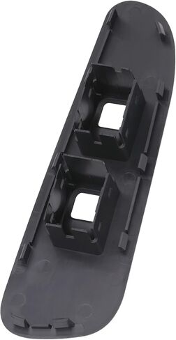 Obaee Window Switch Cover Interior Trim Panel, Passenger Side Door Switch Bezel Compatible with 2002-2009 Dodge Ram 1500 2500 3500, Black in Kuwait