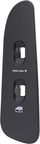 Obaee Window Switch Cover Interior Trim Panel, Passenger Side Door Switch Bezel Compatible with 2002-2009 Dodge Ram 1500 2500 3500, Black in Kuwait
