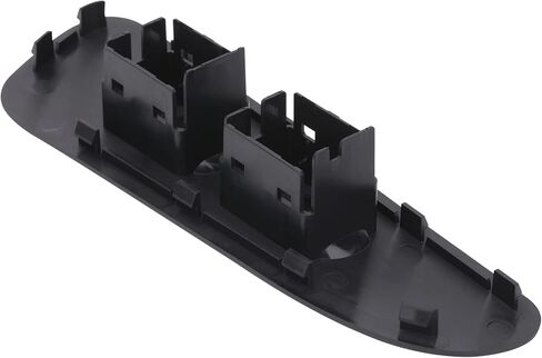 Obaee Window Switch Cover Interior Trim Panel, Passenger Side Door Switch Bezel Compatible with 2002-2009 Dodge Ram 1500 2500 3500, Black in Kuwait