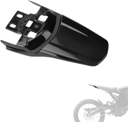 Electric Motorcycle Rear Fenders Bright Black Protective Rear Mudguard for SurRon Light Bee X S X160 X260 in Kuwait