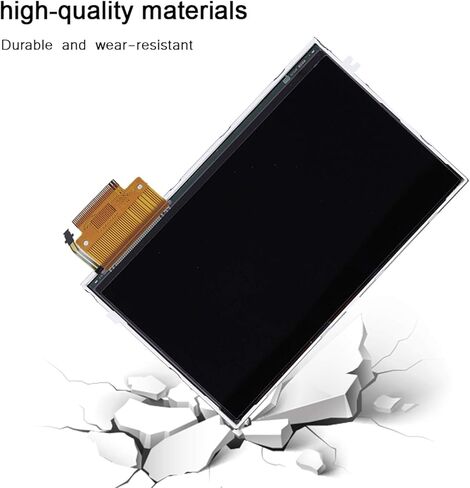 شاشة LCD PSP2000، شاشة بإضاءة خلفية 4.1 × 3.3 × 0.1 بوصة، شرائح احترافية، منتجات الأجهزة الطرفية للألعاب، أجزاء شاشة LCD، سهلة التركيب in Kuwait