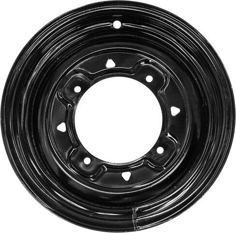 Caltric 12" x 6" 12x6 inch 4/156 Bolt Pattern 4+2 Offset Front Wheel Rim Compatible with Polaris in Kuwait