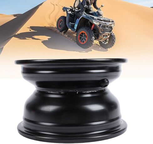 Keenso 8 Inch ATV Wheel Rim, 19x7 8 Steel Rim for Go Kart Quad Dirt Bike Buggy Ride on Mower, with 4 Holes for Secure Fitment in Kuwait