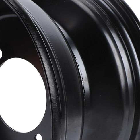 Keenso 8 Inch ATV Wheel Rim, 19x7 8 Steel Rim for Go Kart Quad Dirt Bike Buggy Ride on Mower, with 4 Holes for Secure Fitment in Kuwait