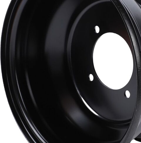Keenso 8 Inch ATV Wheel Rim, 19x7 8 Steel Rim for Go Kart Quad Dirt Bike Buggy Ride on Mower, with 4 Holes for Secure Fitment in Kuwait