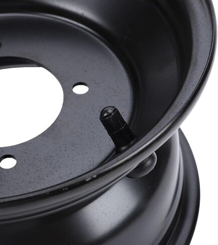 Keenso 8 Inch ATV Wheel Rim, 19x7 8 Steel Rim for Go Kart Quad Dirt Bike Buggy Ride on Mower, with 4 Holes for Secure Fitment in Kuwait