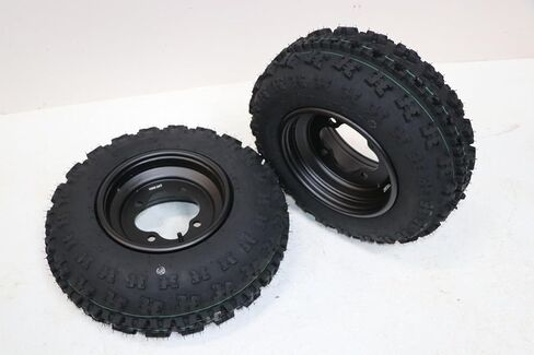 الإطارات الأمامية 21x7x10 + إطارات العجلات تناسب Honda 450r 400EX 300EX TRX250r أسود in Kuwait