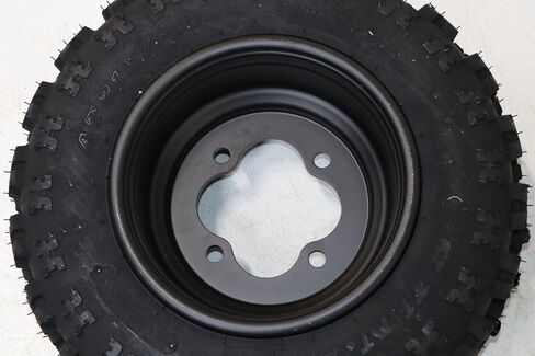 الإطارات الأمامية 21x7x10 + إطارات العجلات تناسب Honda 450r 400EX 300EX TRX250r أسود in Kuwait