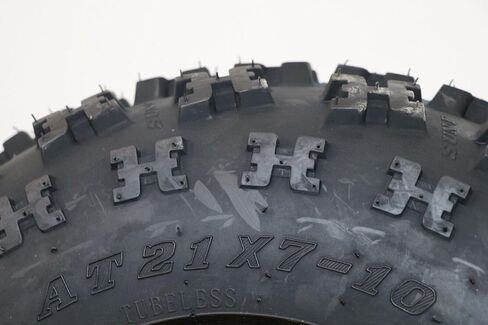 الإطارات الأمامية 21x7x10 + إطارات العجلات تناسب Honda 450r 400EX 300EX TRX250r أسود in Kuwait
