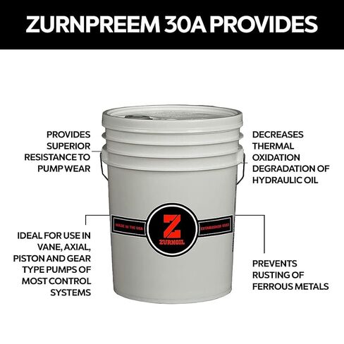 سائل هيدروليكي zurnpreem 30A Premium AW 68، 5 جالون in Kuwait