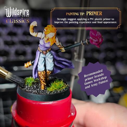 Classic Encounters II - 135 Monsters & Encounters for DND Miniatures Bulk & Dungeons Dragons | 28mm Unpainted DND Minis | D&D Figures Miniatures for RPG Tabletop Gaming | Pathfinder I Realm Reforged in Kuwait
