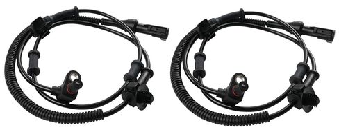 2PCS Front ABS Wheel Speed Sensor Left & Right Compatible with 2000-2005 Ford Excursion, 1999-2004 Ford F250 F350 F450 F550 Super Duty Driver & Passenger Side ABS Sensor Replace ALS197 SU7557 in Kuwait