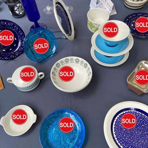 500 PCS Sold Stickers Small Round Sold Point of Sale Pricing Labels 1 Inch Self-Adhesive Inventory Control Labels Sold Sign for Shop Yard Sale Retail Store in Kuwait