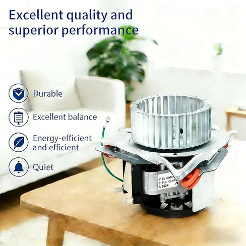 طقم محرك محفز HC21ZE122A متوافق مع أفران الناقل Bryant Payne Jakel يحل محل HC21ZS122 J238-112-11202 326628-763 يتضمن عجلة منفاخ ودعامة تثبيت in Kuwait