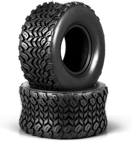 إطارات 22x9.5-10 ATV/UTV، 22x9.5x10 إطارات الطين والمسارات لجميع التضاريس، 6PR بدون أنبوب، مقاومة للثقب، مداس غير اتجاهي، مجموعة من 2 in Kuwait