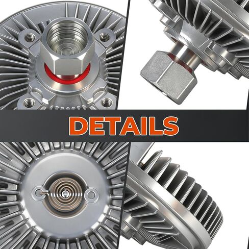 قابض مروحة تبريد المحرك GEARLAST متوافق مع Dodge Ram 1500 2500 3500 2009-2010، Dodge Pickup FULLSIZE/RAMCHARGER 2009-2017 يستبدل 55056840AC، 55056840AB، 55057087AA، 55057152AA، 55057153AA in Kuwait