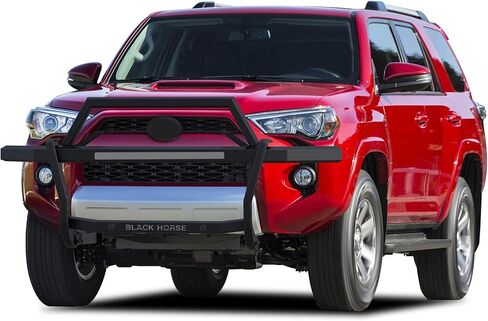 Black Horse Rambler Grille Guard Modular Black Compatible with 2010-2024 Toyota 4Runner-RAGT20 in Kuwait