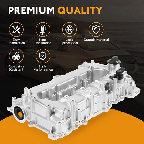 25204723 غطاء صمام المحرك ومجموعة الحشيات مناسب لـ Chevy Malibu 2016-2022، Cruze 2016-2019، Trax 2021-2022، لـ Buick Encore 2016-2022، 1.4L 1.5L - استبدال 98MC22G 74314ZFMP 86615JTPP 12699254 in Kuwait