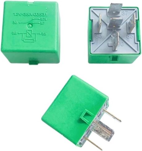 1pcs Automotive Fan Water Temperature Auto Relay 12V 35A 5pin in Kuwait