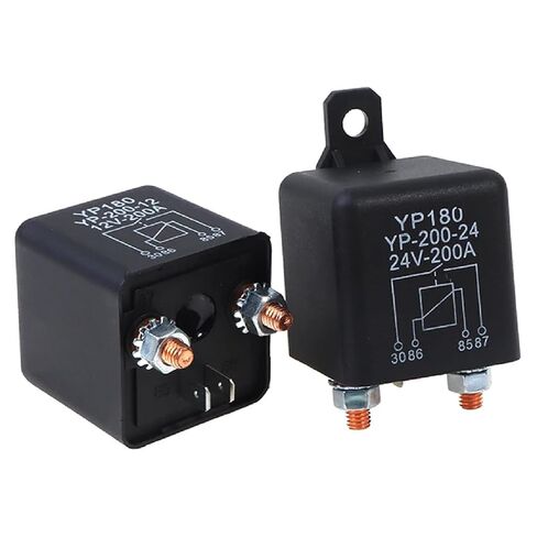 High Current 4 Pin Car Relay 12V 24V 200A 120A 100A Car Truck Motor Automotive Relay Continuous Type Automotive Car Relays (12V 100A) in Saudi Arabia