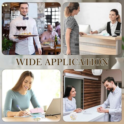 4 Pieces Ticket Stabber for Restaurant Gold Ticket Receipt Holder Check Spindle Desk Receipt Holder for Businesses Kitchen Office Meeting Rooms Memo Spike in Kuwait