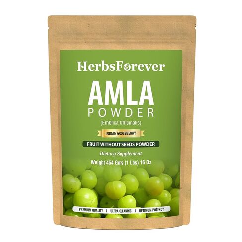 Herbsforever Amla Powder – Phyllanthus emblica – Supports Immune System – Non GMO, Organic, Vegan – 230 GMS in Saudi Arabia