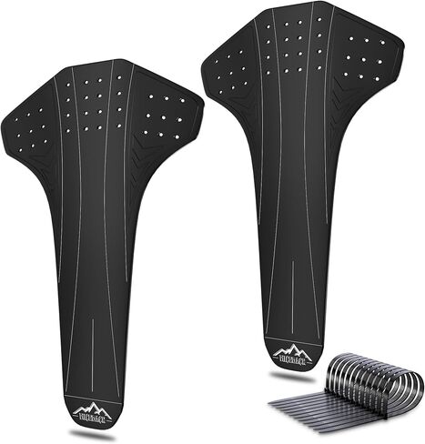 NICEDACK Mudguards Mountain Bike, 2 Pieces Mudguard Fit 20-29 Inch MTB Mudguard Front and Rear Compatible Bicycle Splash Guard in Kuwait