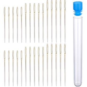 30Pcs Cross Stitch Needles Tapestry Needles 22 & 24 & 26 Large-Eye for Hand Sewing Gauge Blunt Tip Blunt Needle for Cross Stitch and More in Saudi Arabia
