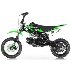 HHH Apollo 110cc Dirt Bike AGB-34CRF Semi-Automatic 110cc Dirtbike DB34 (Green) in Saudi Arabia